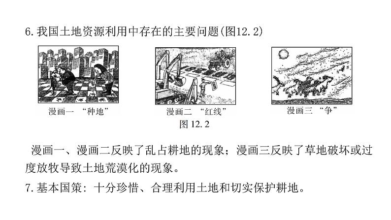 中考地理复习专题十二中国的自然资源课件第7页