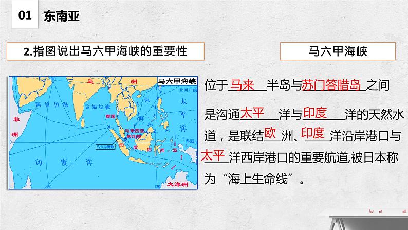 第湘教版地理七章 了解地区1（东南亚—南亚）（复习课件）——2022-2023学年湘教版地理七年级下册单元综合复习第8页