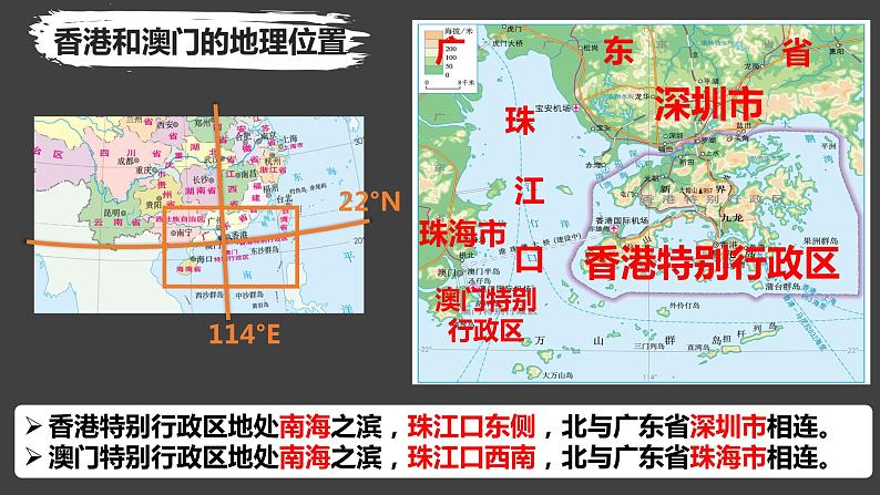 2022-2023年湘教版地理八年级下册单元复习精讲精练：第七章 认识区域：联系与差异（复习课件）第7页