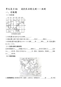 单元复习06 我们生活的大洲——亚洲（习题专练）——2022-2023学年人教版地理七年级下册单元综合复习（原卷版+解析版）