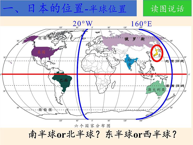 人教版初中地理七年级下册 第一节　日本   课件第3页