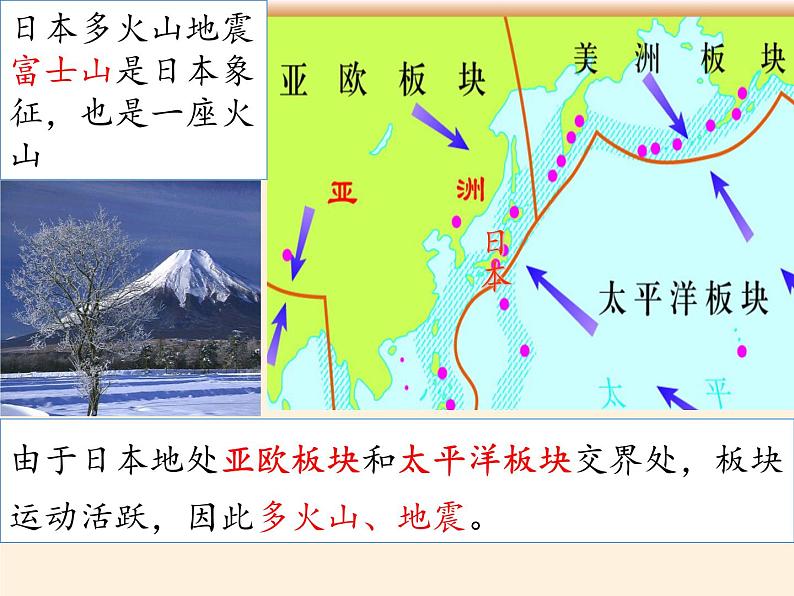 人教版初中地理七年级下册 第一节　日本   课件第7页