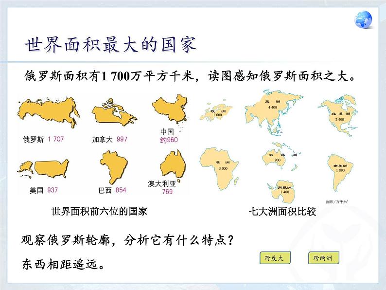 人教版初中地理七年级下册 第四节　俄罗斯   课件06