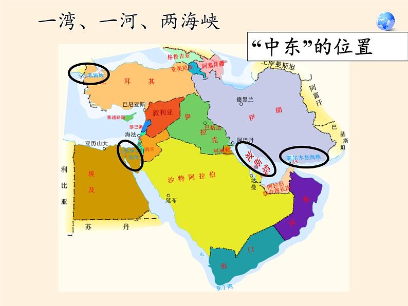 人教版初中地理七年级下册 第一节　中东   课件第6页