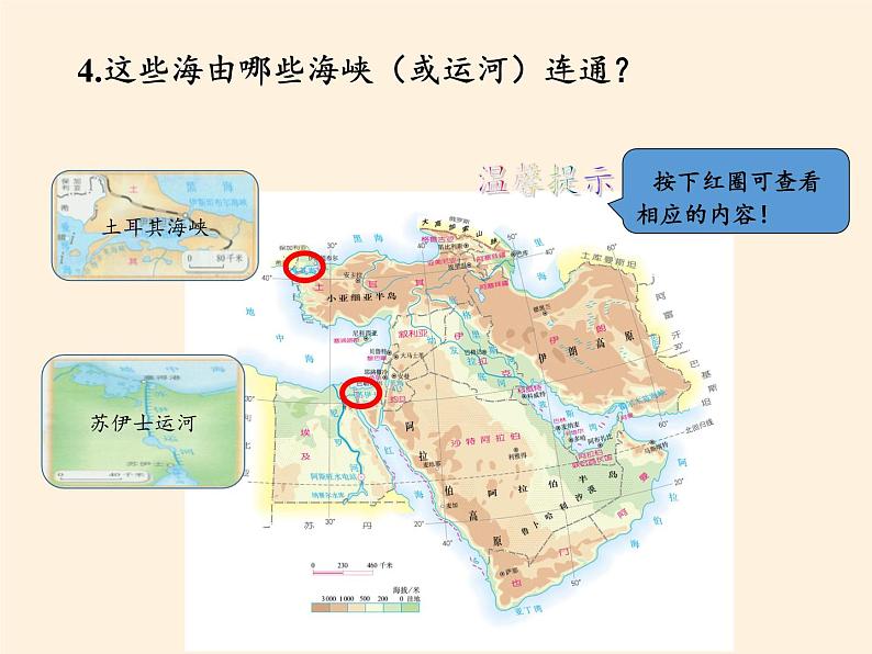 人教版初中地理七年级下册 第一节　中东   课件第8页