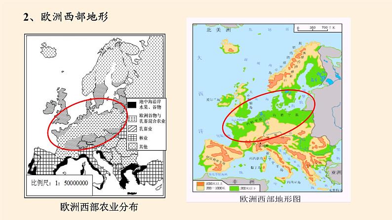 人教版初中地理七年级下册 第二节  欧洲西部   课件第7页