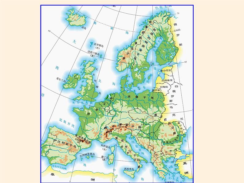 人教版初中地理七年级下册 第二节  欧洲西部   课件02