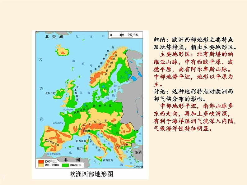 人教版初中地理七年级下册 第二节  欧洲西部   课件第7页