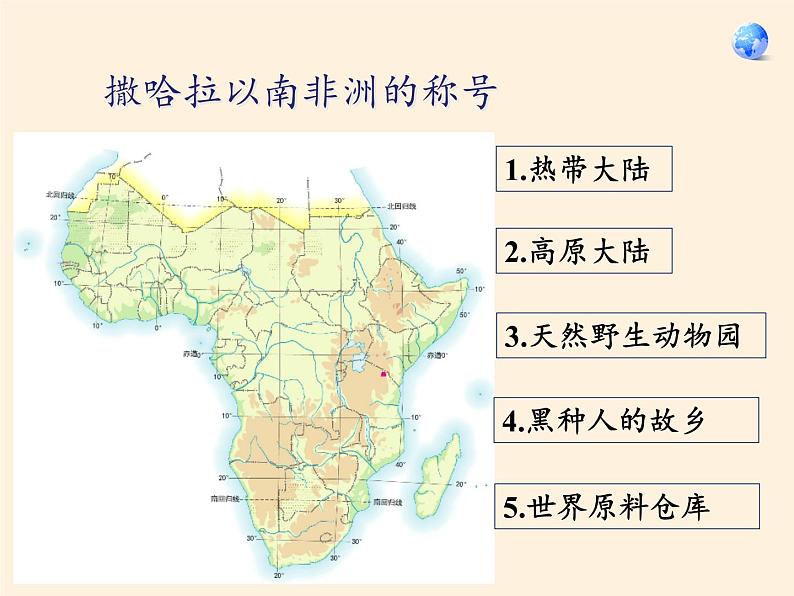 人教版初中地理七年级下册 第三节　撒哈拉以南非洲   课件第2页