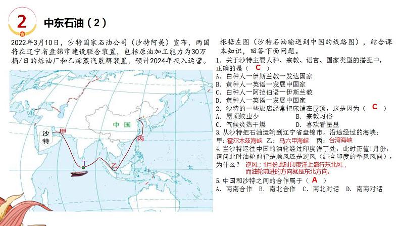 中考地理三轮冲刺热点复习课件热点01 能源 (含答案)05