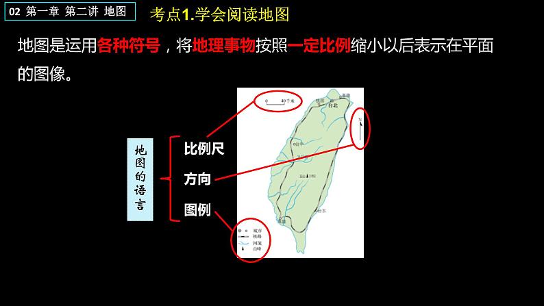 中考地理一轮复习精品课件7.1 地球和地图 第二讲 地图  (含答案)第3页