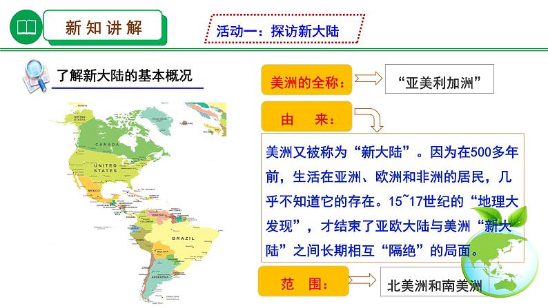 湘教版七下第六章第3节《美洲》课件第3页