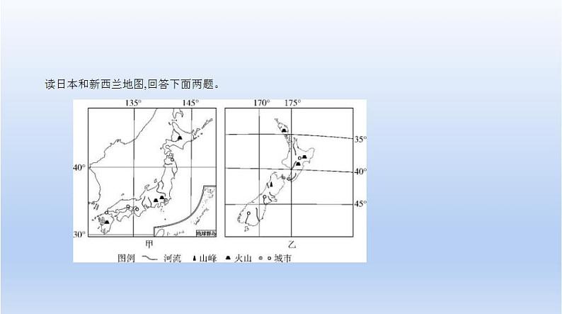 中考地理二轮专项复习课件第七单元　我们邻近的国家和地区 (含答案)第6页