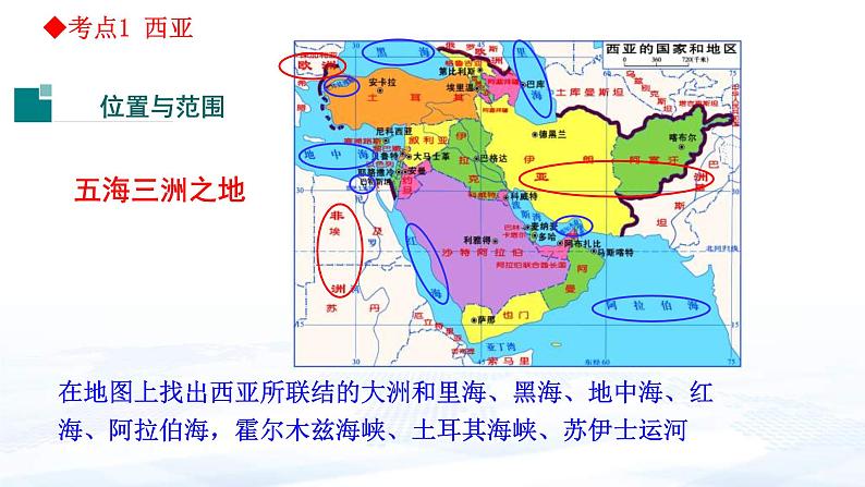 中考地理一轮复习课件专题12.3 了解地区：西亚 欧洲西部(含答案)第5页