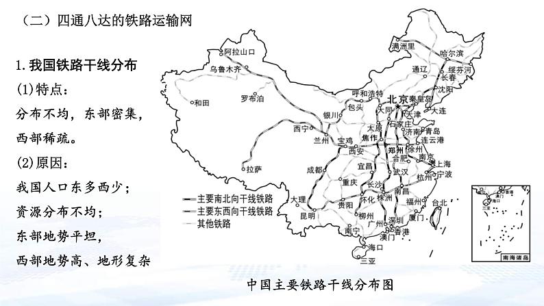 中考地理一轮复习课件专题24 中国的主要产业—交通运输业(含答案)第6页