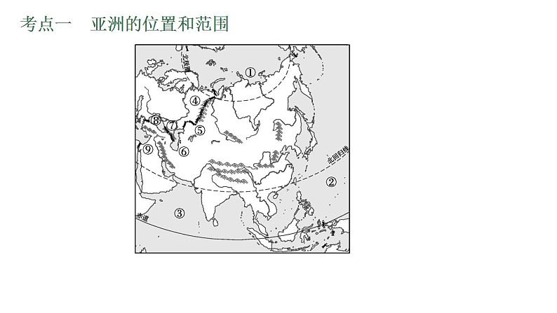 中考地理一轮复习课件第5讲　我们生活的大洲——亚洲 (含答案)第5页