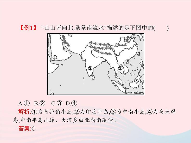 2023七年级地理下册 第七章 我们邻近的国家和地区 第2节 东南亚第2课时山河相间与城市分布 热带旅游胜地 新人教版课件PPT第5页