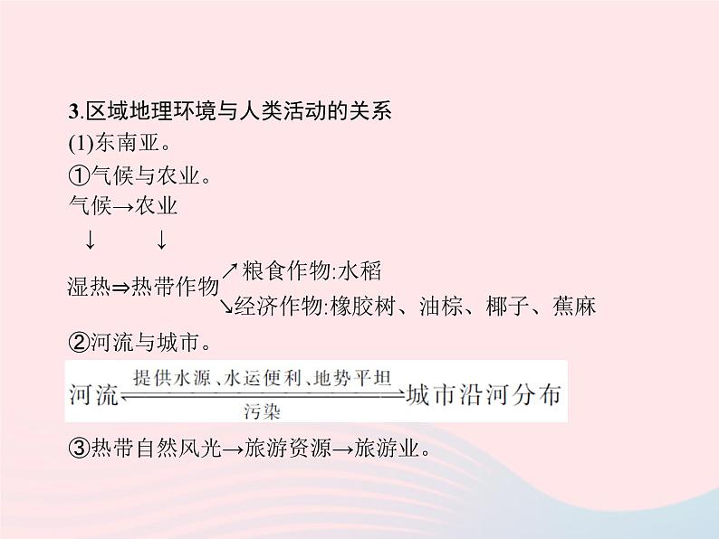 2023七年级地理下册 第七章 我们邻近的国家和地区本章整合课件 新人教版05