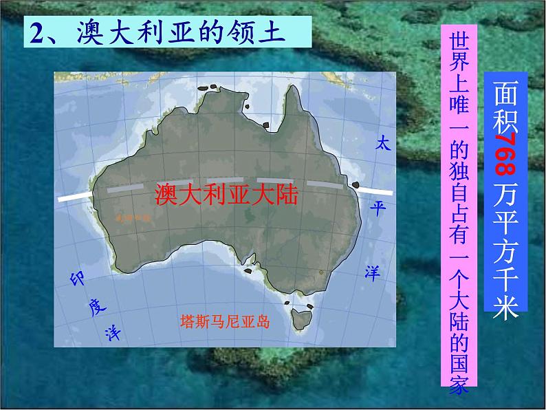 人教版初中地理七年级下册 第四节　澳大利亚    课件第3页