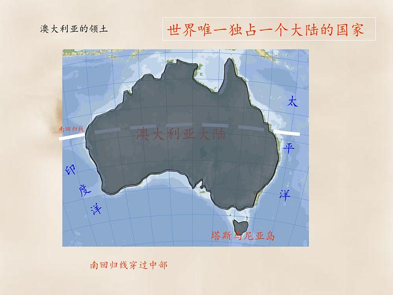 人教版初中地理七年级下册 第四节　澳大利亚    课件第7页