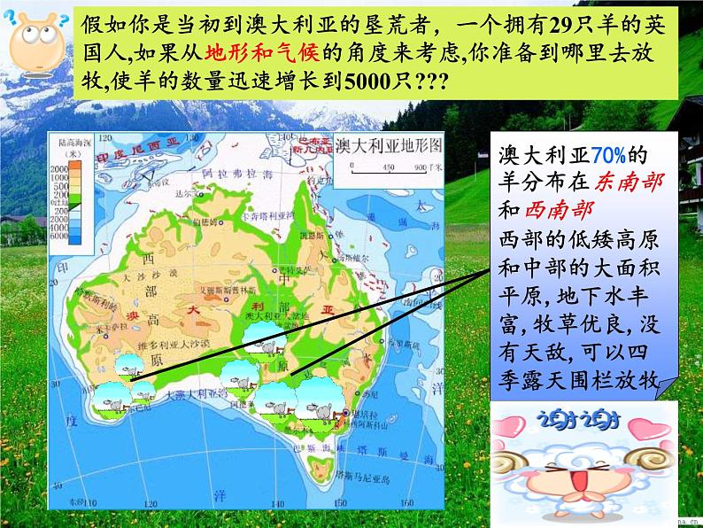 人教版初中地理七年级下册 第四节　澳大利亚    课件07