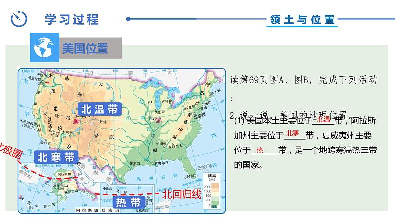 中图版地理八下第7章第二节美国第1课时课件第7页