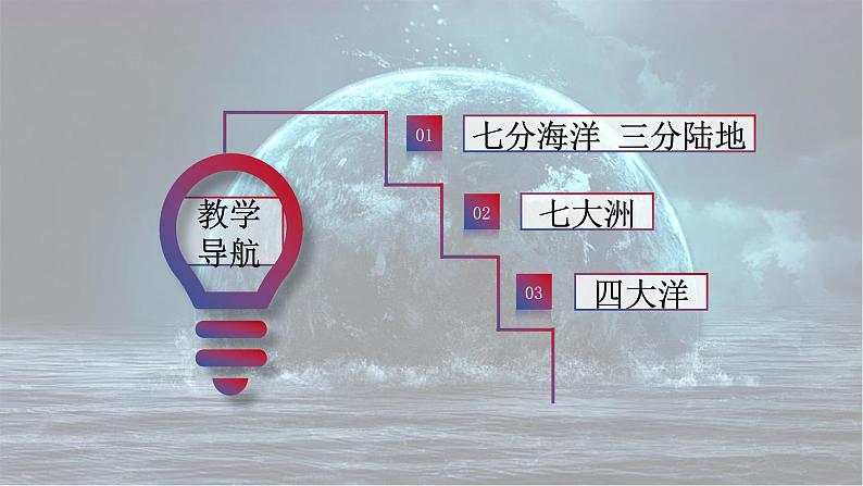 星球版七上地理3.1海陆分布课件03