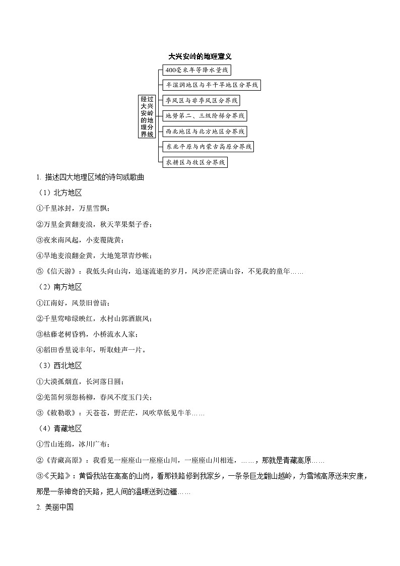 易错点13 中国的地理差异（解析版）第3页