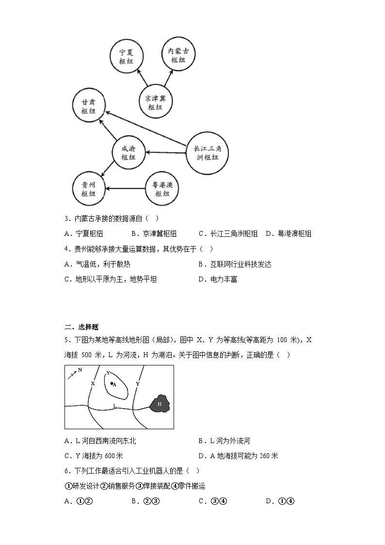 2023年山东省青岛市中考三模地理试题（含答案）02