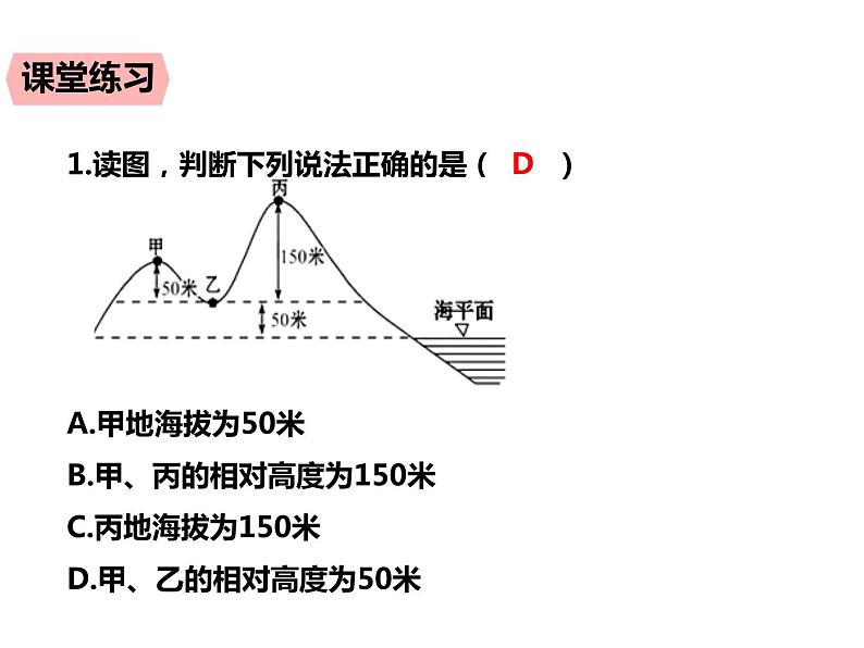 2.2 地形图的判读课件PPT05