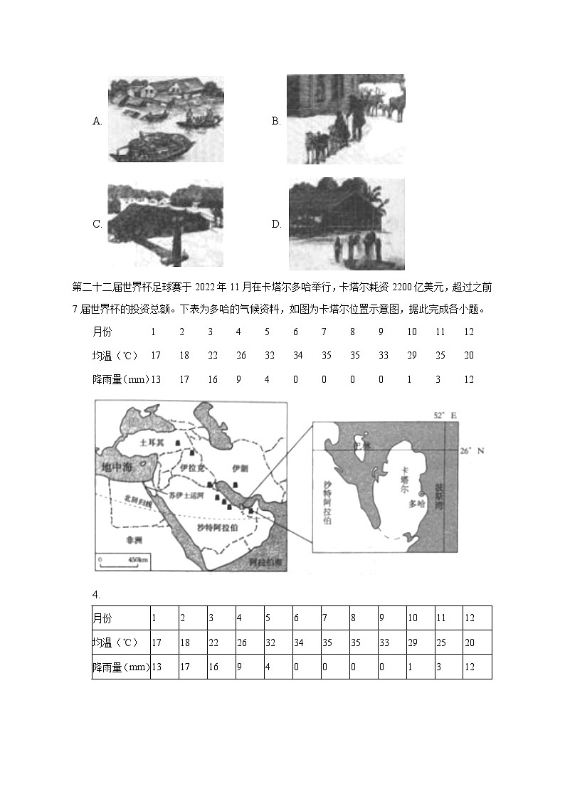 2022-2023学年辽宁省大连市金州区七年级（下）期中地理试卷（含解析）02