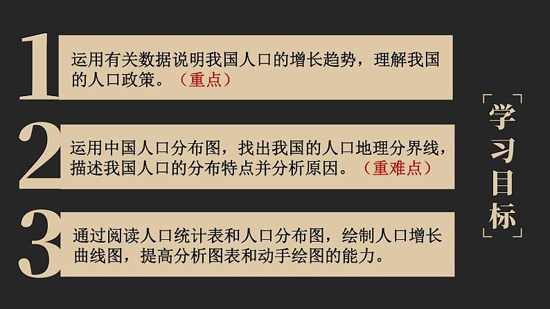 1.3 中国的人口 课件 -2023-2024学年八年级地理上学期湘教版02