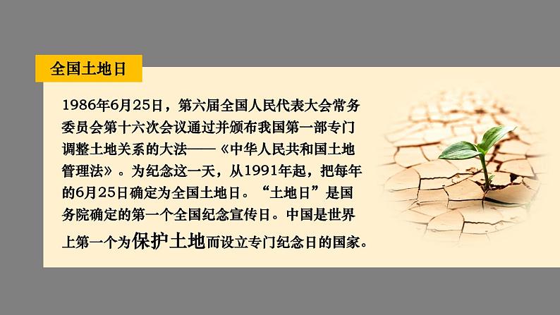 3.2 中国的土地资源  课件 -2023-2024学年八年级地理上学期湘教版03