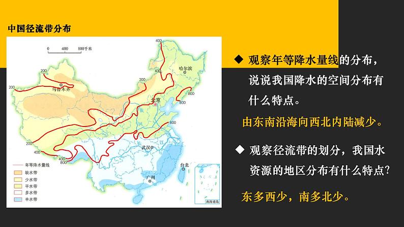 3.3 中国的水资源  课件 -2023-2024学年八年级地理上学期湘教版04