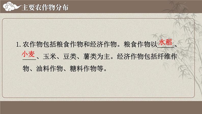 第4章 中国的主要产业 综合复习 课件 -2023-2024学年八年级地理上学期湘教版08