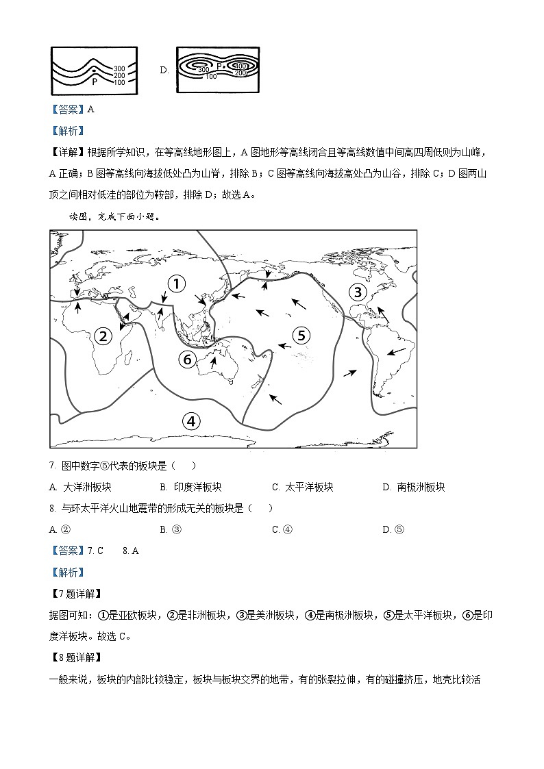 精品解析：2023年黑龙江省大庆市杜尔伯特蒙古族自治县中考二模地理试题（解析版）03