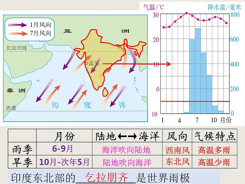 7.3 印度 第二课时  课件2021-2022学年人教版地理七年级下册第6页