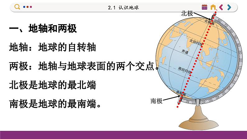湘教版地理七上 2.1 认识地球（课件PPT)08