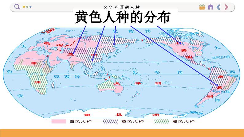 湘教版地理七上 3.2 世界的人种（课件PPT)07