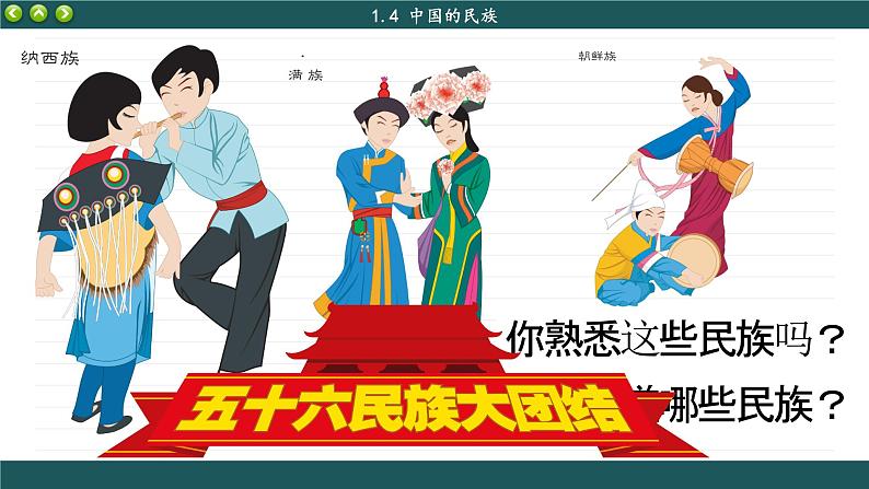 湘教版地理八上 1.4 中国的民族（课件PPT)04
