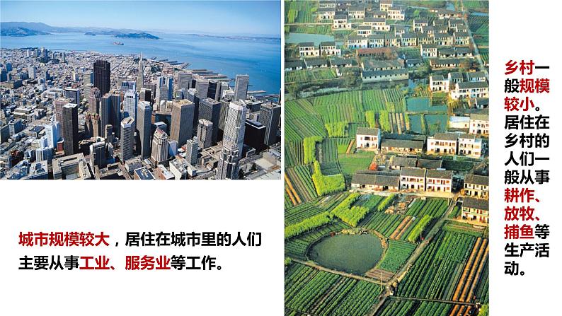 鲁教版（五四学制）地理 第四章第三节《人类的聚居地——聚落》课件2022-2023学年六年级上册07