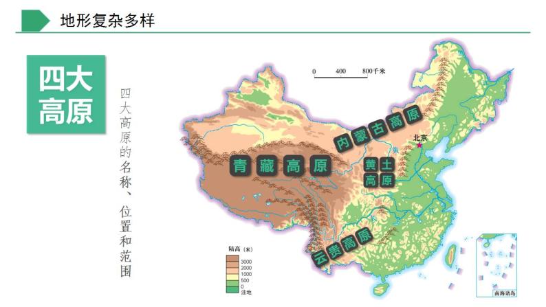 【核心素养】湘教版初中地理 八年级上册 2.1中国的地形（第2课时）课件+教案05