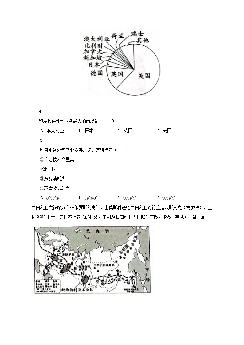 2022-2023学年河南省洛阳市洛宁县七年级（下）期末地理试卷（含解析）02