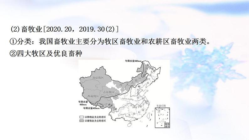 中考地理复习中国地理第十三章中国的经济与文化第1课时农业和工业教学课件第6页