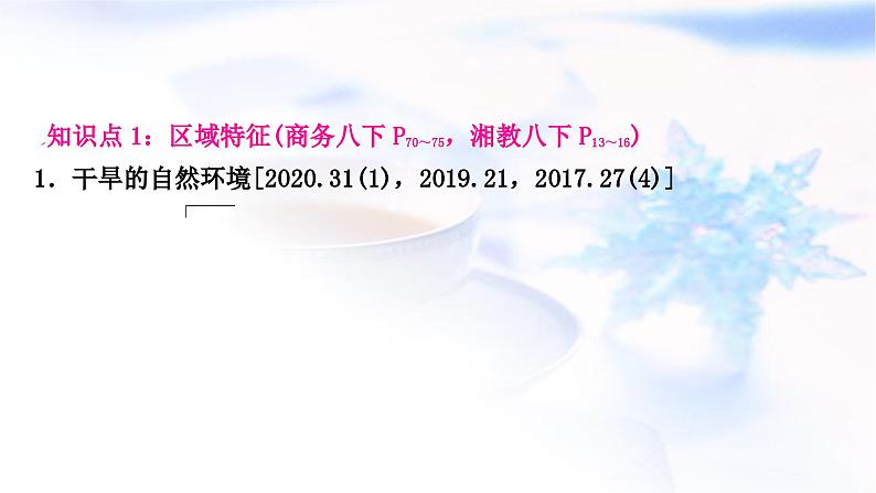 中考地理复习中国地理第十五章认识中国的地理区域第3课时西北地区教学课件第3页