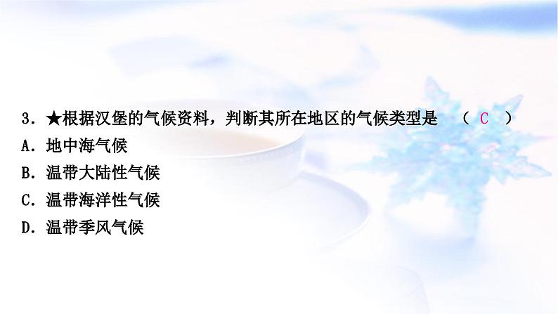 中考地理复习世界地理第六章认识大洲第2课时欧洲南、北美洲作业课件06