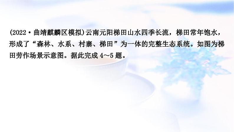 中考地理复习乡土地理第十六章云南省乡土地理作业课件06