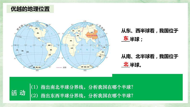 人教版地理八年级上册1.1.1疆域——地理位置-2022-2023学年八年级上册同步精品课件第4页