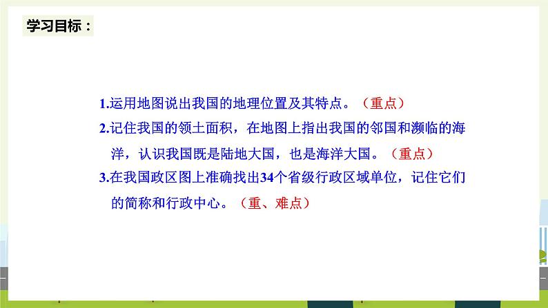 人教版地理八年级上册1.1 疆域 课件第2页