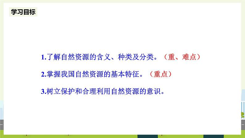 人教版地理八年级上册3.1 自然资源的基本特征 课件02